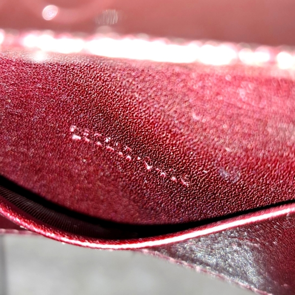 Gucci Guccissima Gold Heart Patent Leather Keyholder EUC - Picture 14 of 16